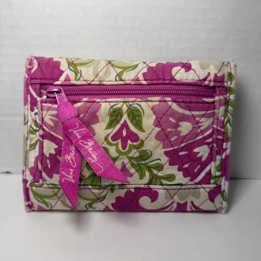 Vera Bradley Julep Tulip Floral Print Euro Wallet Trifold - Picture 6 of 6